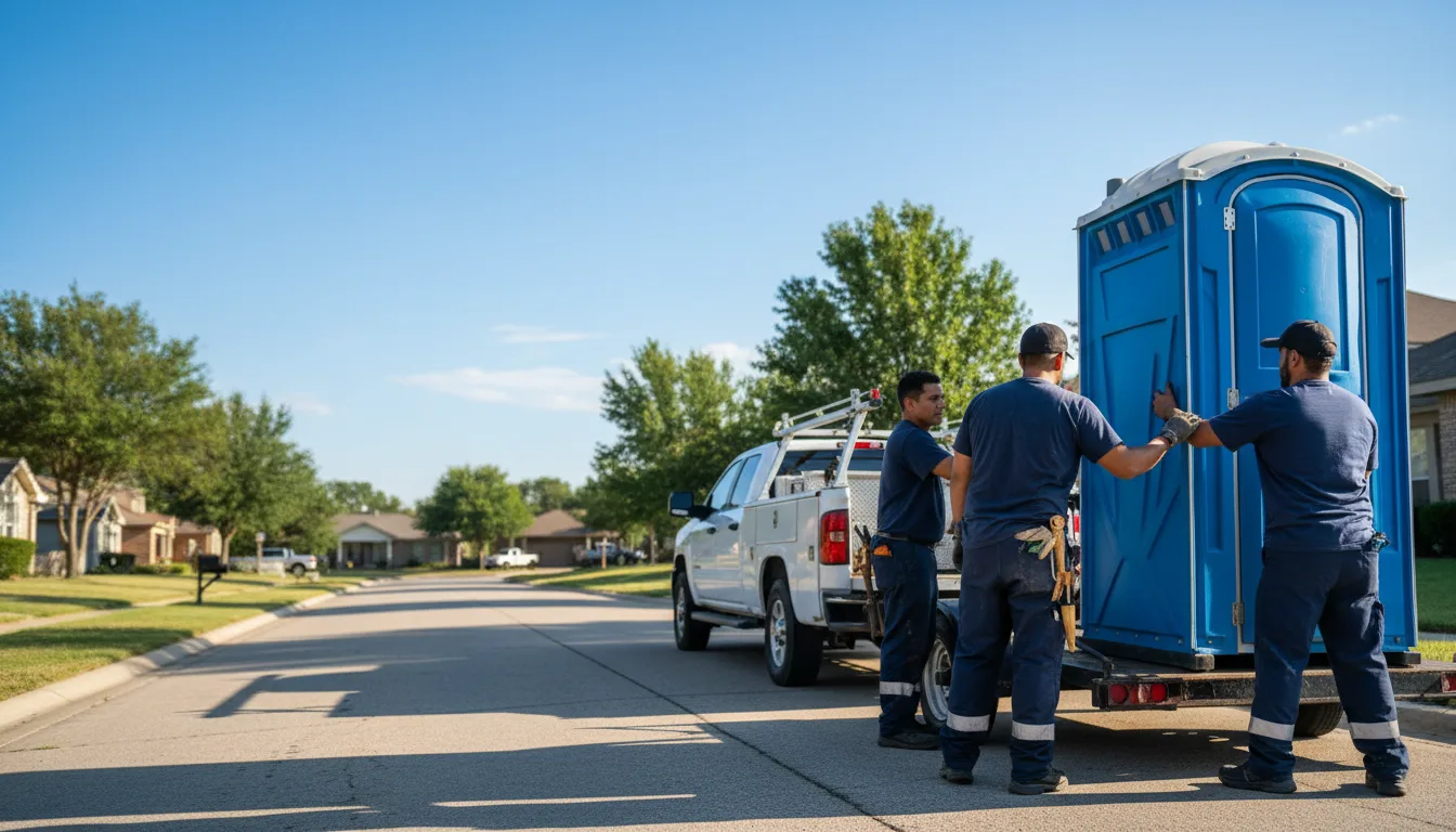 Portable Toilet Rental in Lake Dallas, TX near me